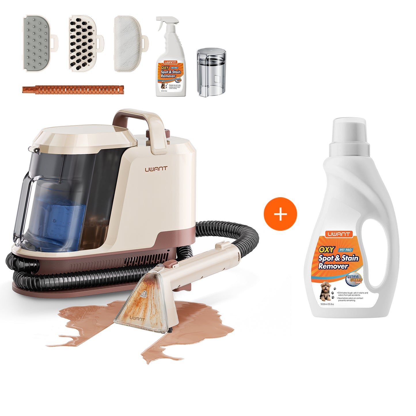 UWANT Portable Carpet & Spot Cleaner Y100 Pro