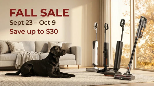Fall Pet Hair & Floor Cleaning Guide: Save Big on Cordless Vacuums & Wet Dry Vacuums (Sept 23 – Oct 9)
