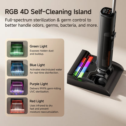 UWANT Cordless Wet Dry Vacuum Cleaner D800
