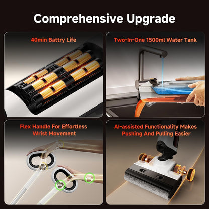 UWANT Cordless Wet Dry Vacuum Cleaner-D100