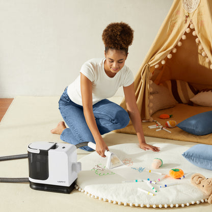 B300 Portable Carpet Cleaner, 18Kpa Powerful Suction Spot Cleaner Machine for Upholstery, Home, Sofa, Car Cleaner