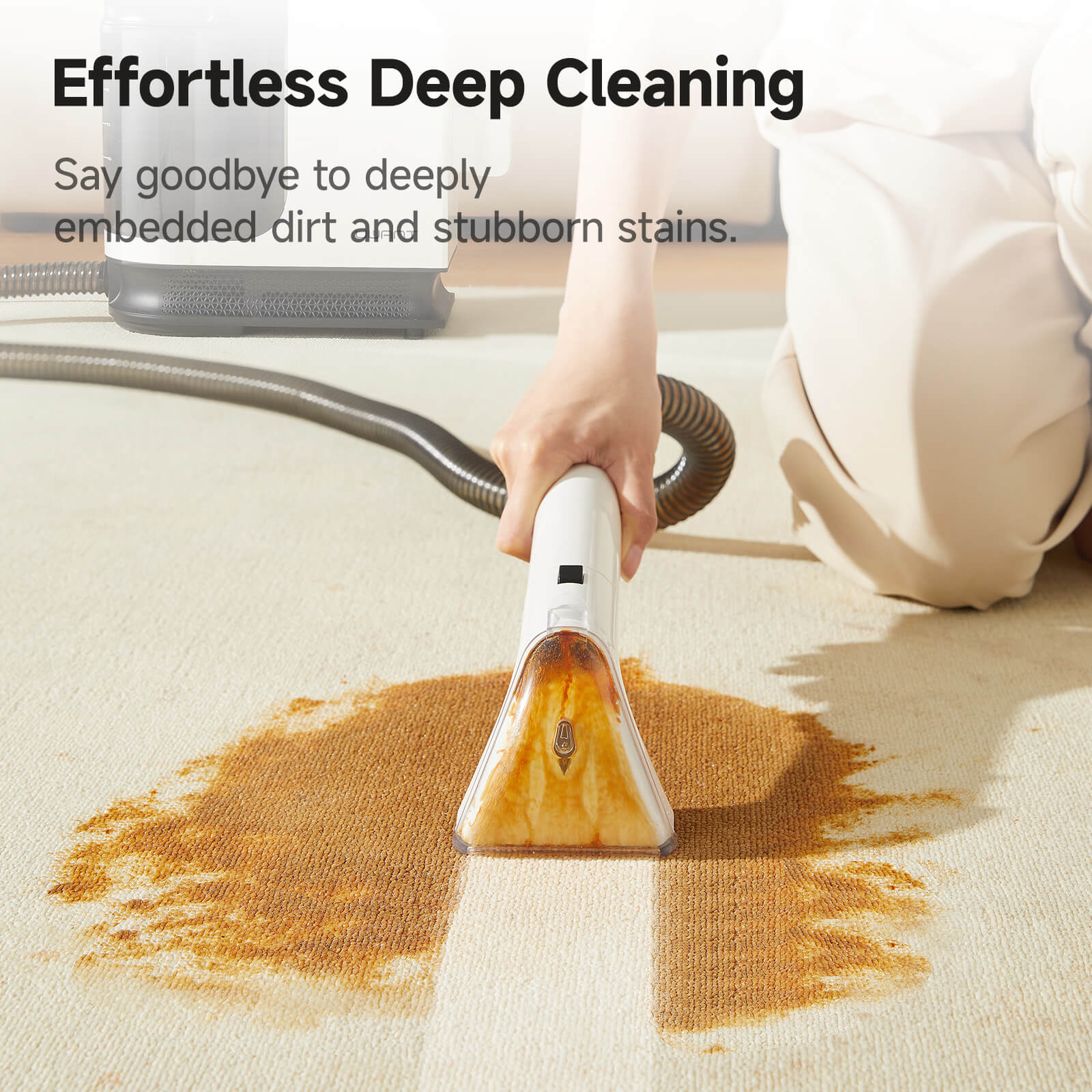UWANT B300Pro | 18KPa Suction & Self-Cleaning Carpet & Spot