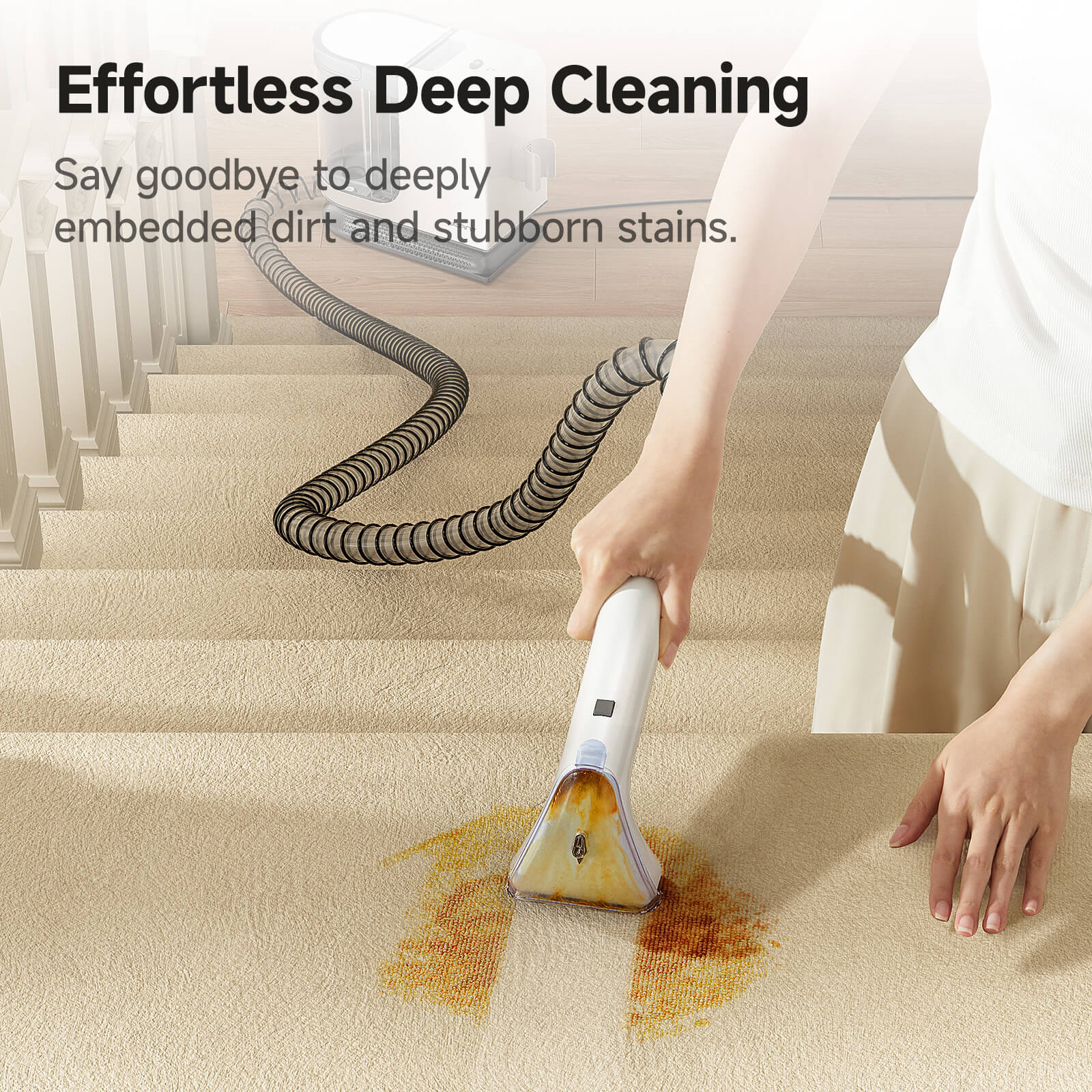 UWANT Portable Carpet & Spot Cleaner Machine B300Pro Self-Cleaning