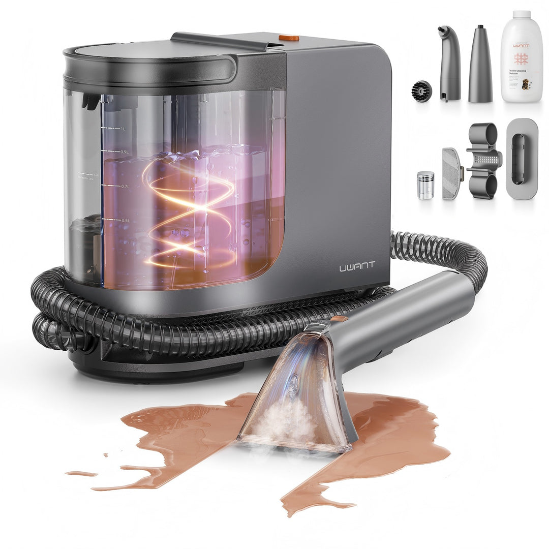 UWANT Portable Carpet & Spot Steam Cleaner Machine B400 Steam Self-Cleaning Upholstery Cleaner for Pet,Car Seat, Couch, Rug, Spot Spring Cleaning 2026 UWANT UWANT Portable Carpet & Spot Steam Cleaner Machine B400 Steam Self-Cleaning Upholstery Cleaner for Pet,Car Seat, Couch, Rug, Spot Spring Cleaning 2026 UWANT