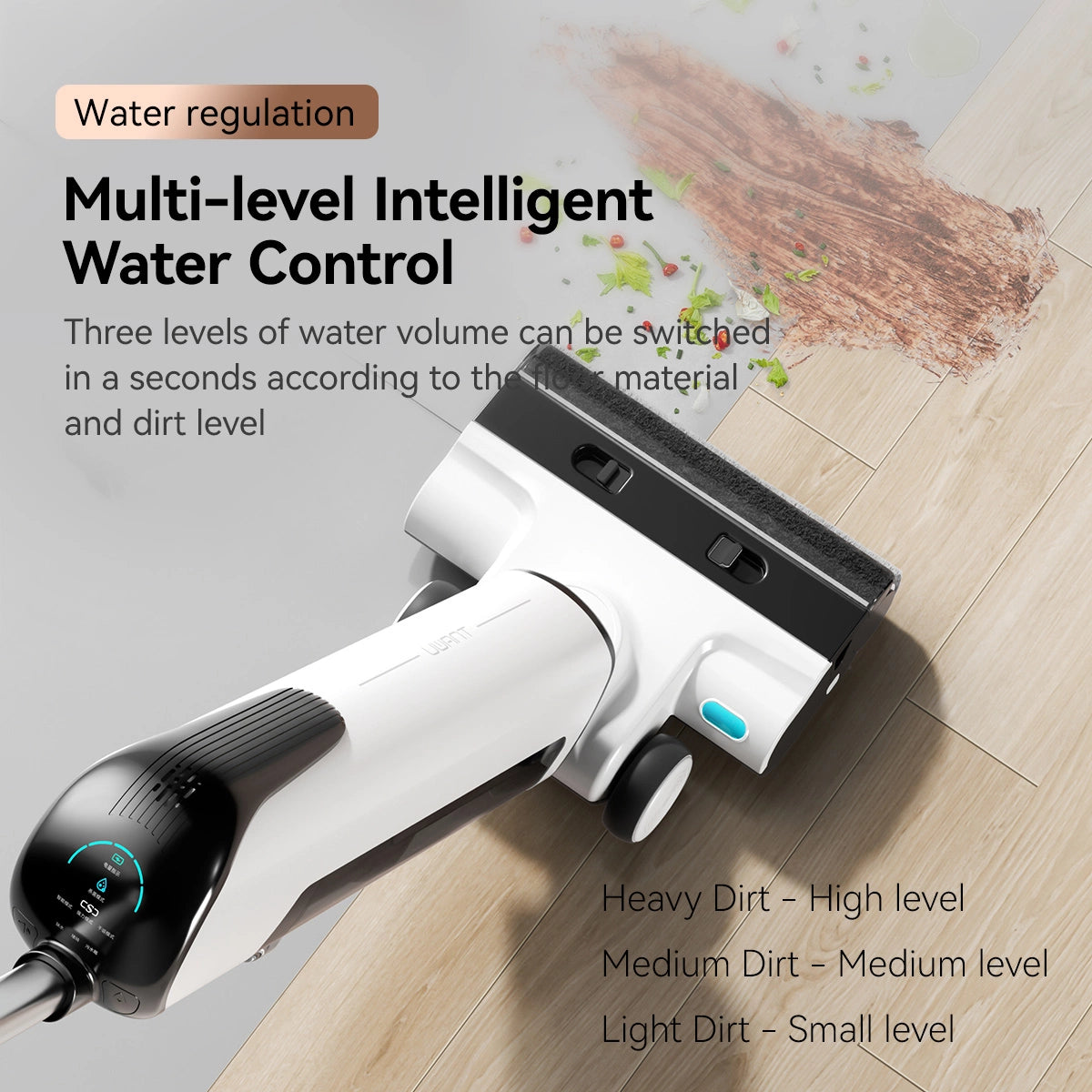 UWANT Cordless Wet Dry Vacuum Cleaner D100 Auto Self-Cleaning Anti