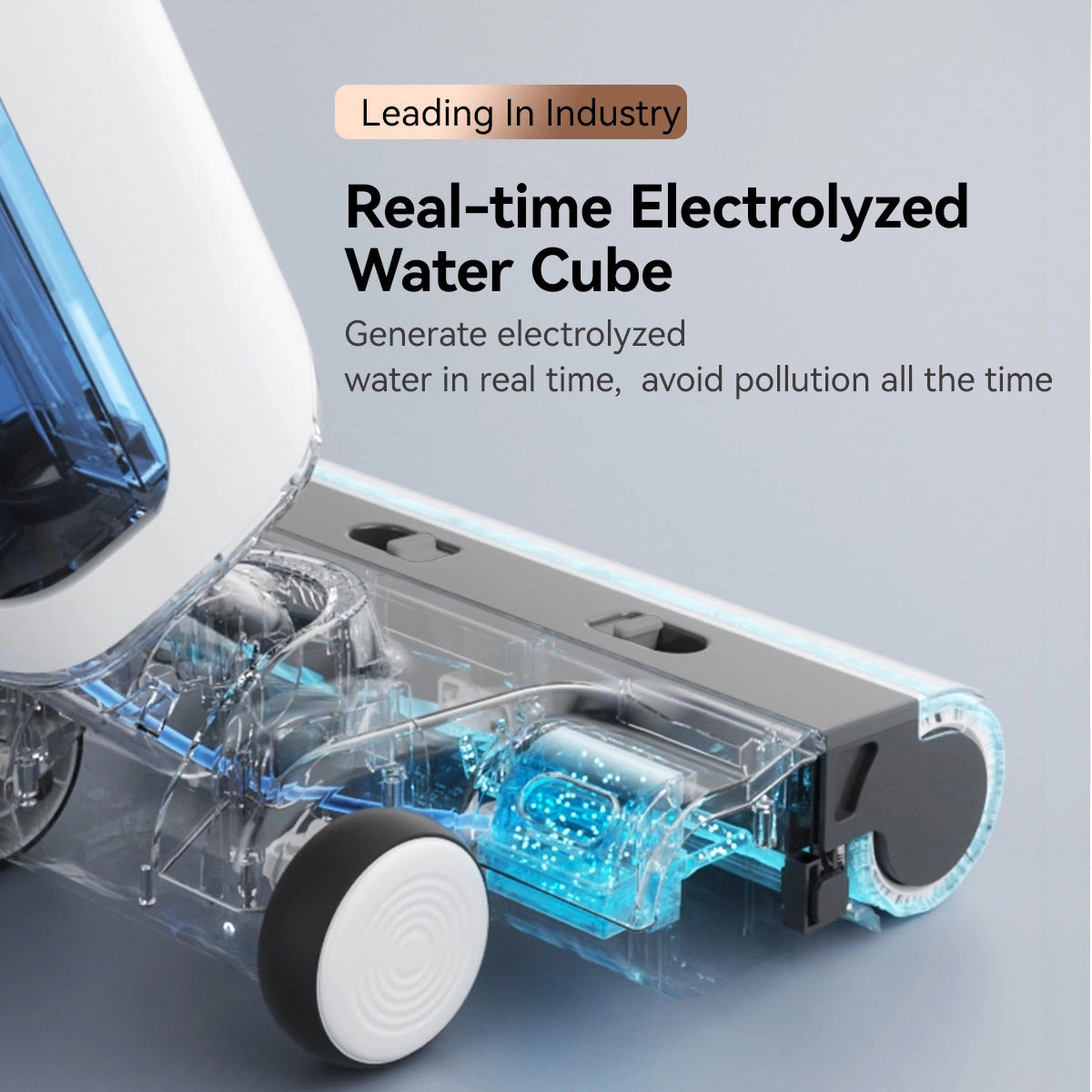 UWANT Cordless Wet Dry Vacuum Cleaner D100 Auto Self-Cleaning Anti