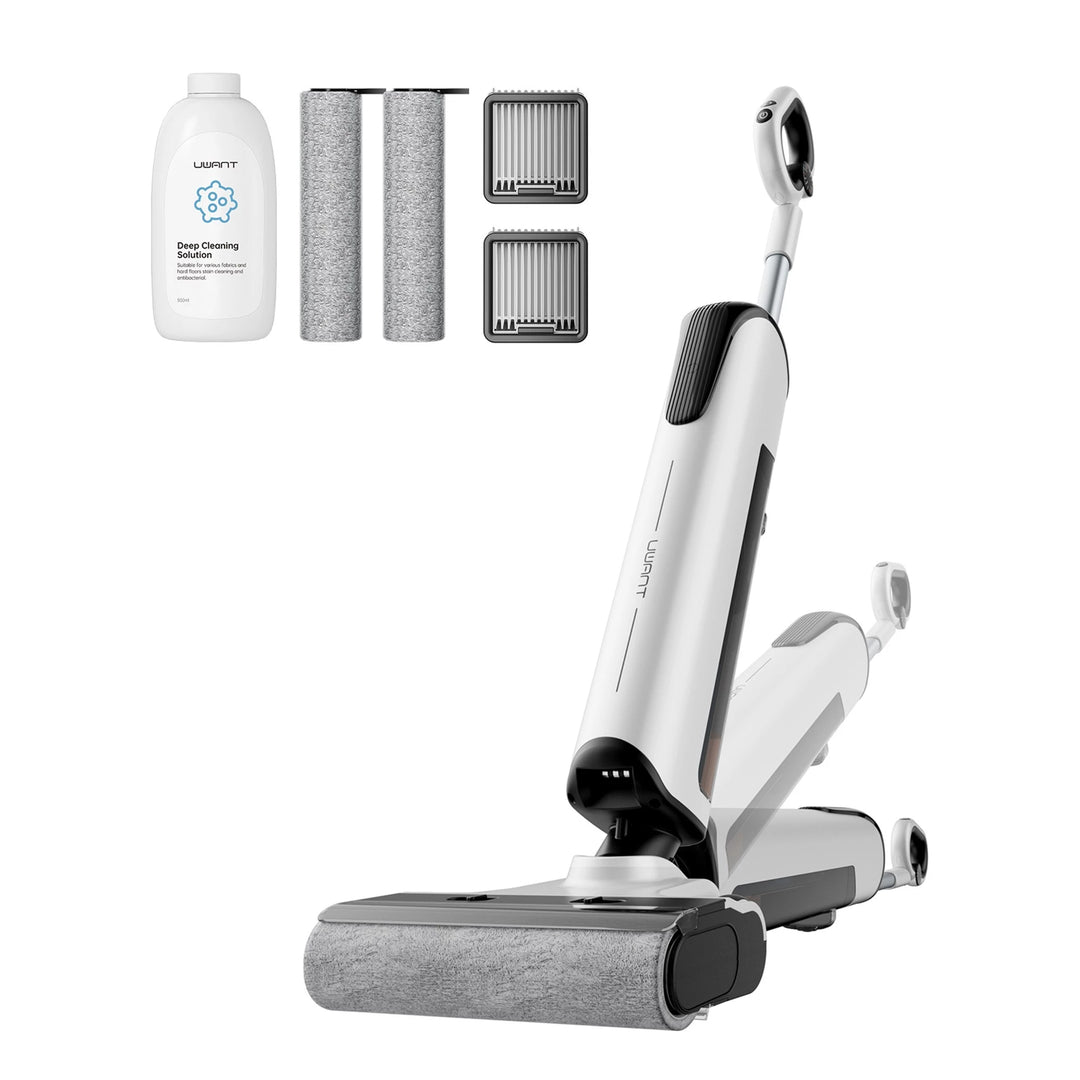 UWANT D100湿乾両用掃除機 ドック式 UWANT Cordless Wet Dry Vacuum Cleaner D100 Auto Self-Cleaning Anti