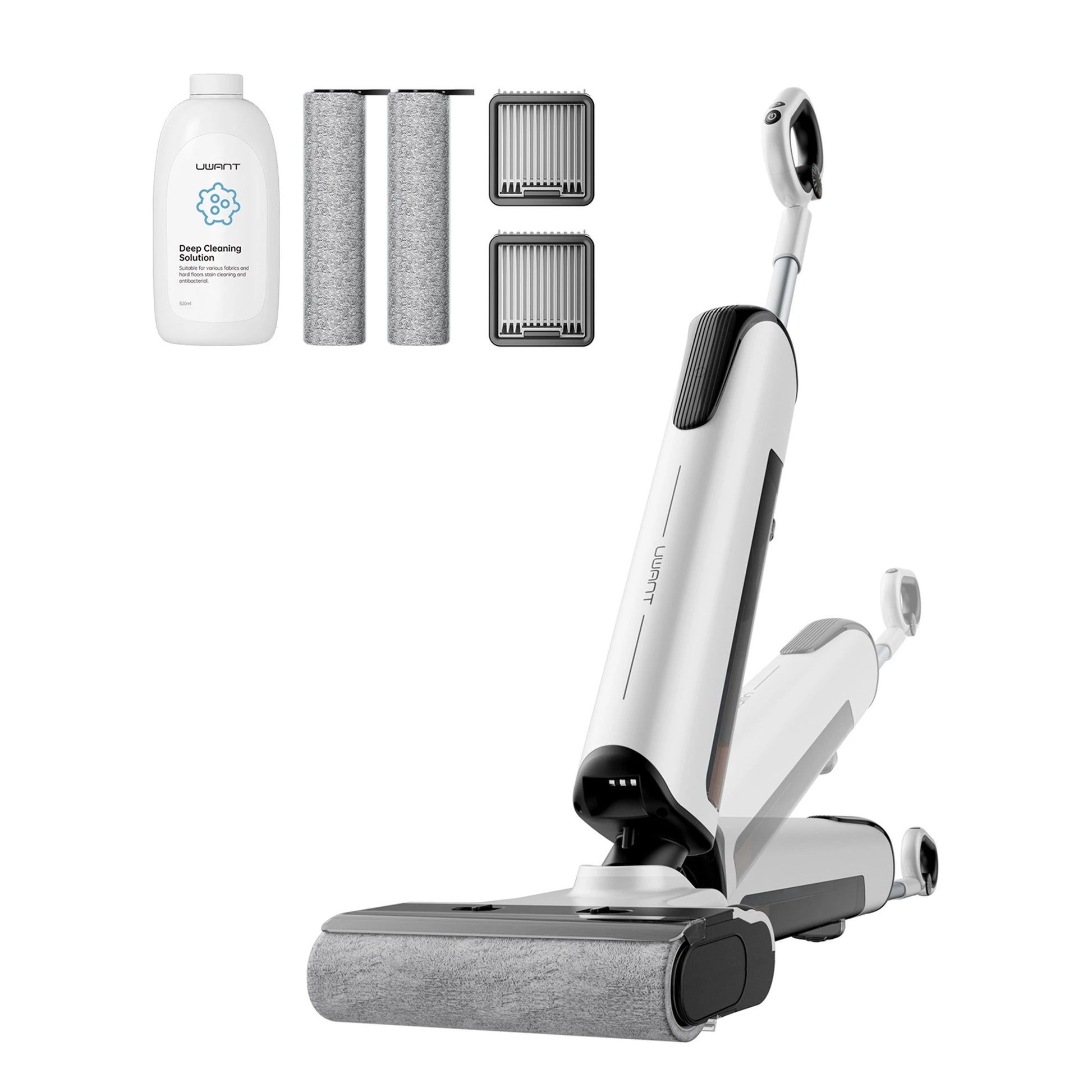 UWANT D100湿乾両用掃除機 ドック式 UWANT Cordless Wet Dry Vacuum Cleaner D100 Auto Self-Cleaning Anti