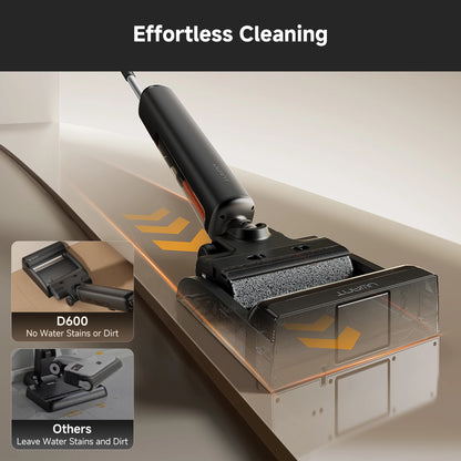 UWANT D600 Wet Dry Vacuum Cleaner with 100℃ Hot Water and Air Drying, 23000Pa Suction Vacuum