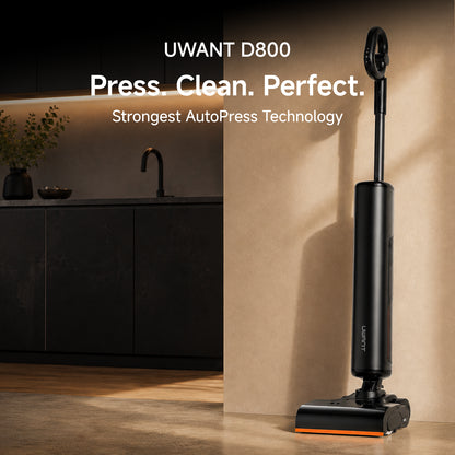 UWANT D800 Wet Dry Vacuum Cleaner with 100℃ Hot Water and Air Drying, 25000Pa Suction Vacuum