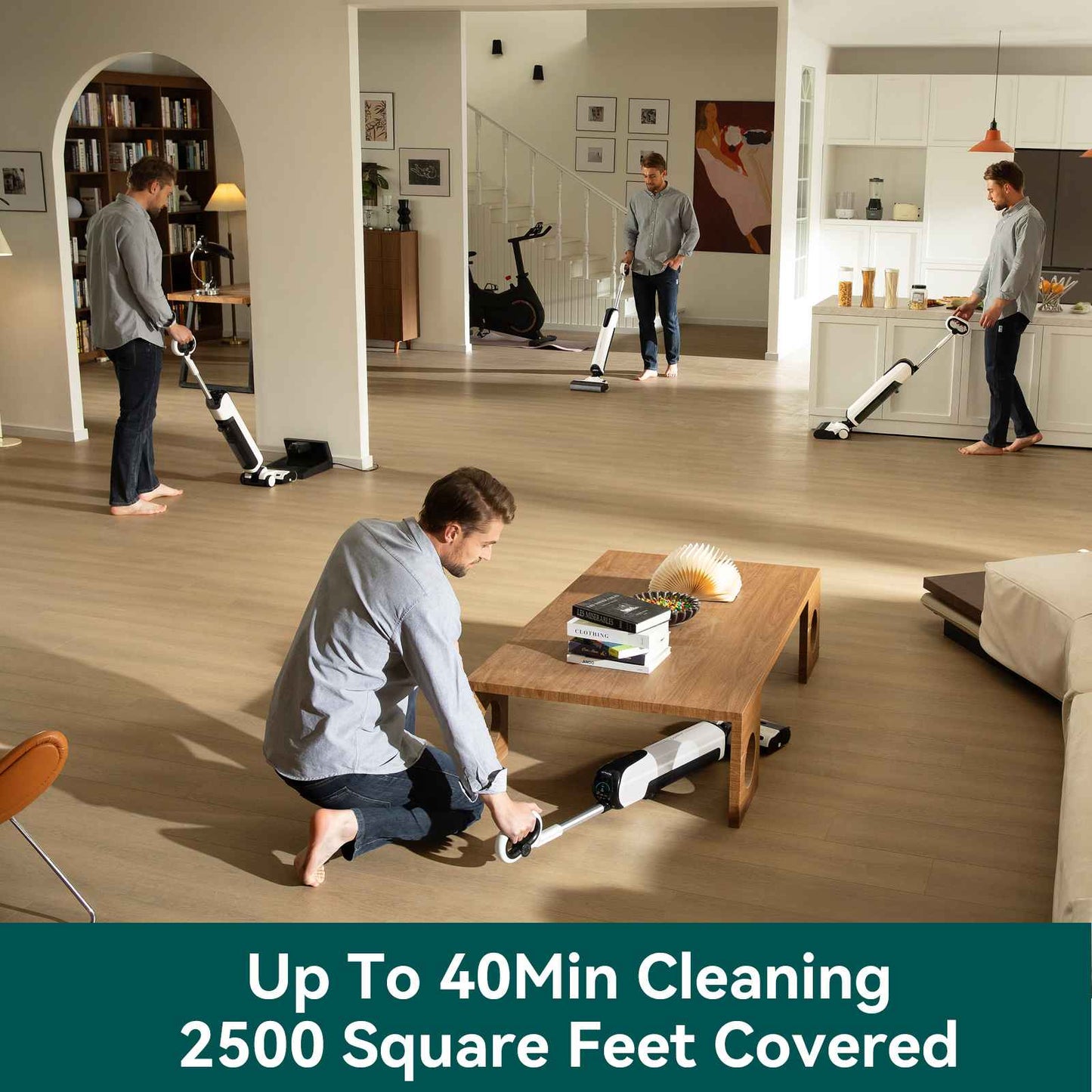 D100 Push-in Wet Dry Vacuum Cleaner