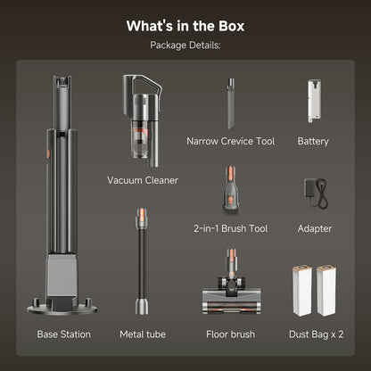 V500 Cordless Self-Emptying Vacuum Cleaner