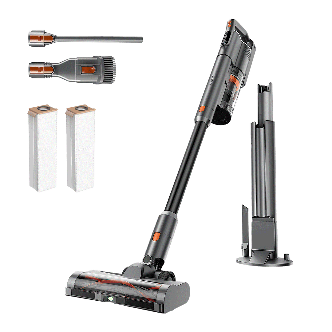 UWANT Cordless Stick Vacuum Cleaner V500 Auto Empty&Auto Dust