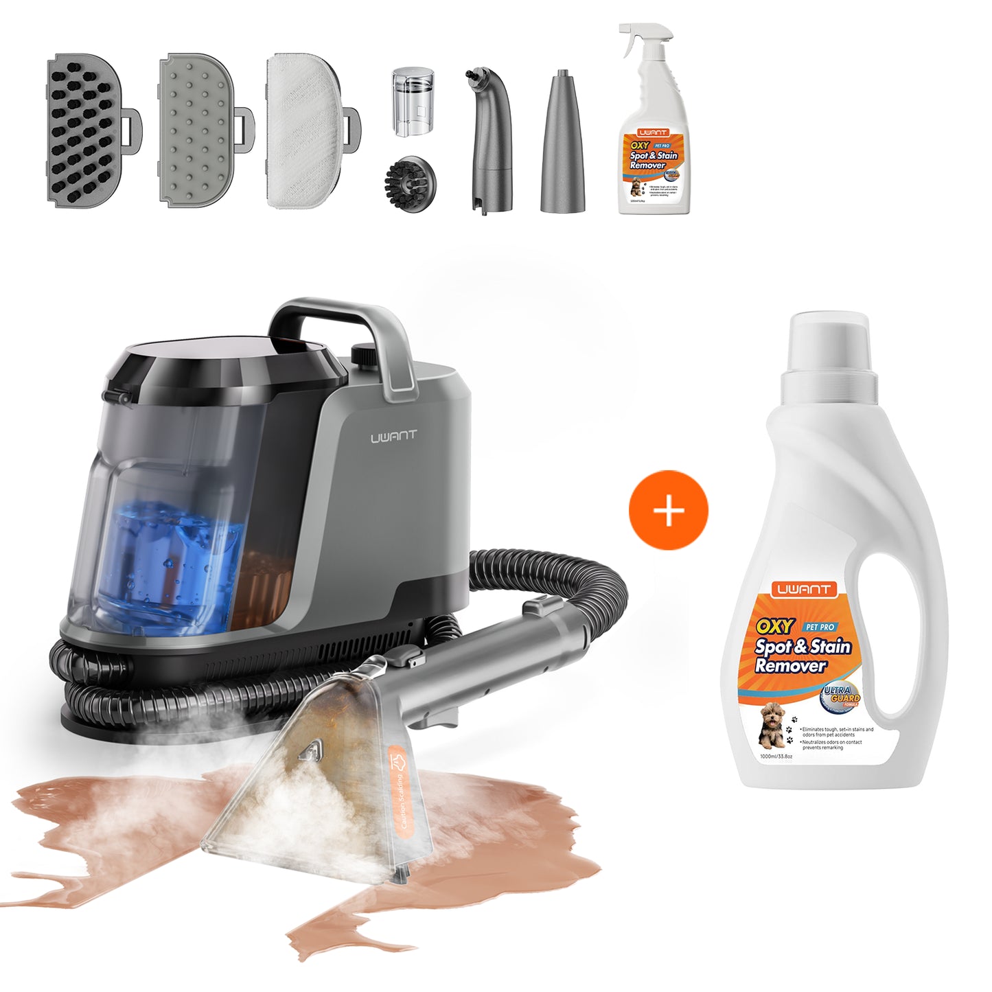 UWANT Portable Carpet Steam Cleaner Y100 Steam