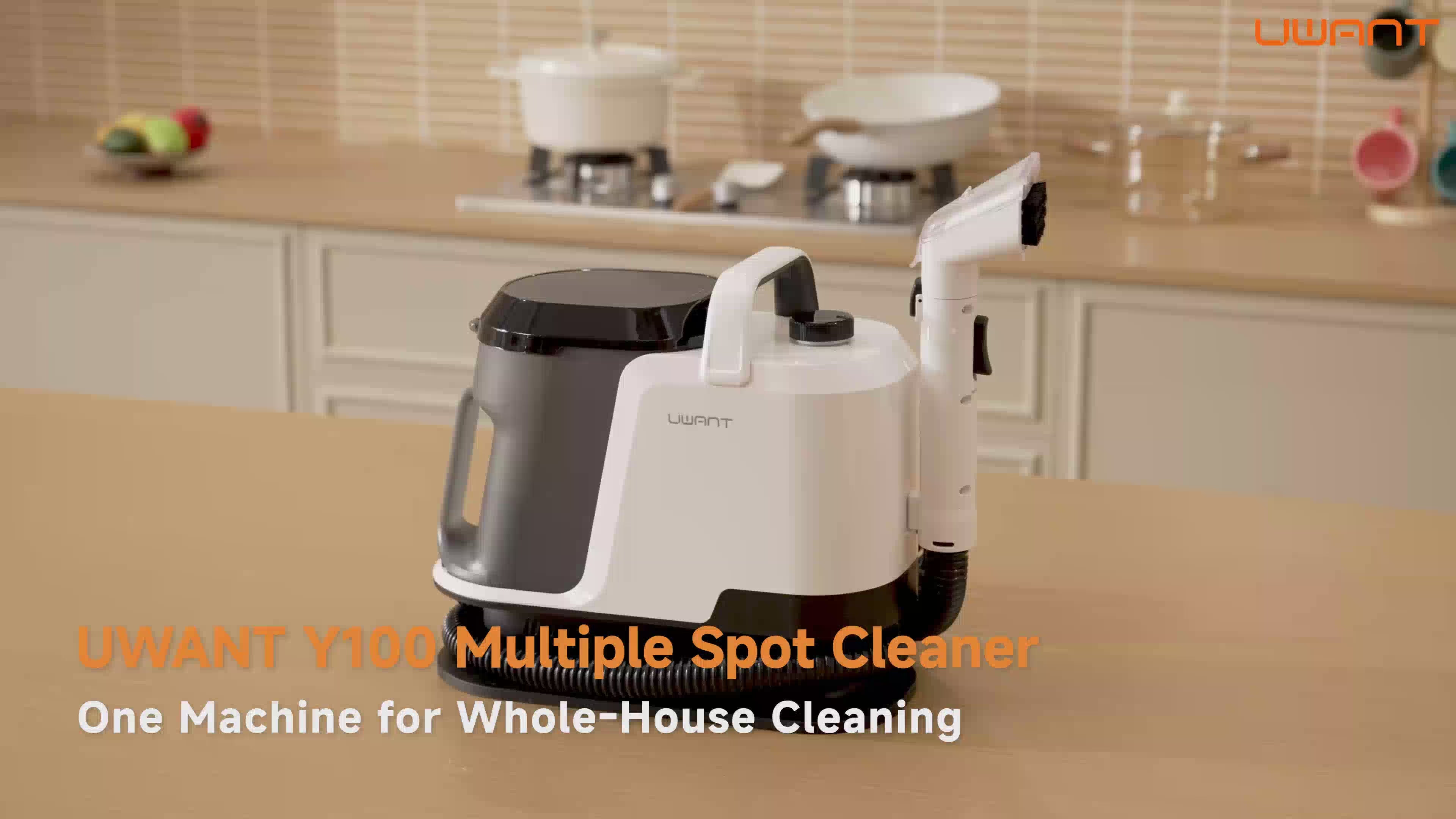 UWANT Portable Carpet & Spot Cleaner Machine Y100 Self-Cleaning